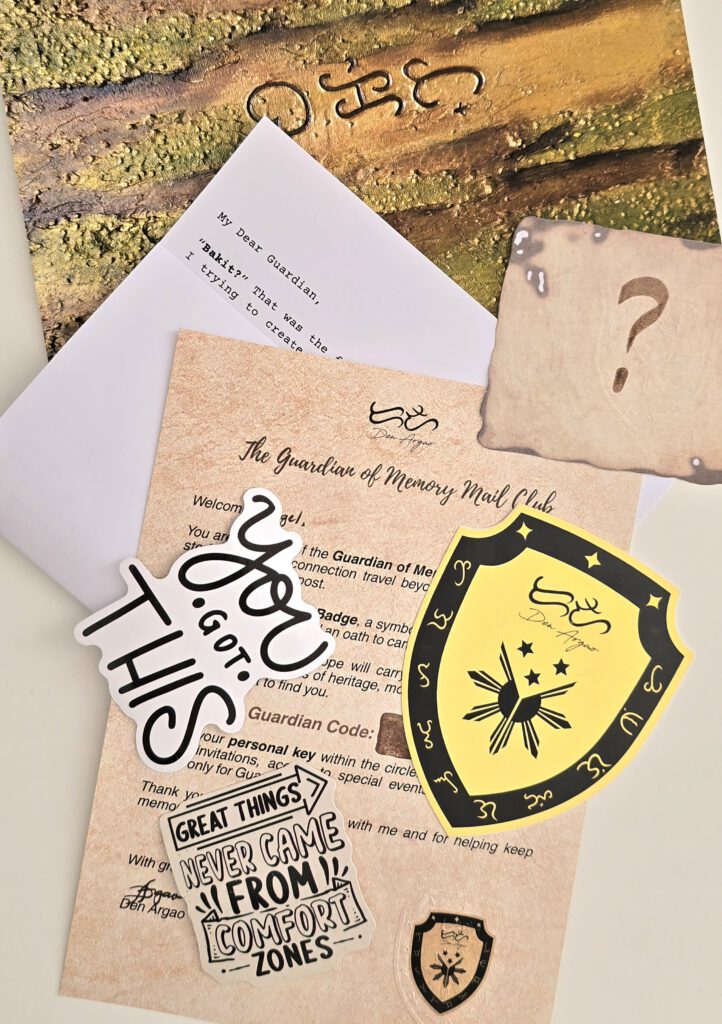 Guardian of Memory Monthly Mail Club